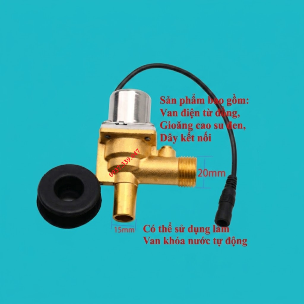 VAN ĐIỆN TỪ 6VDC TIỂU NAM CẢM ỨNG LASTING TTX05