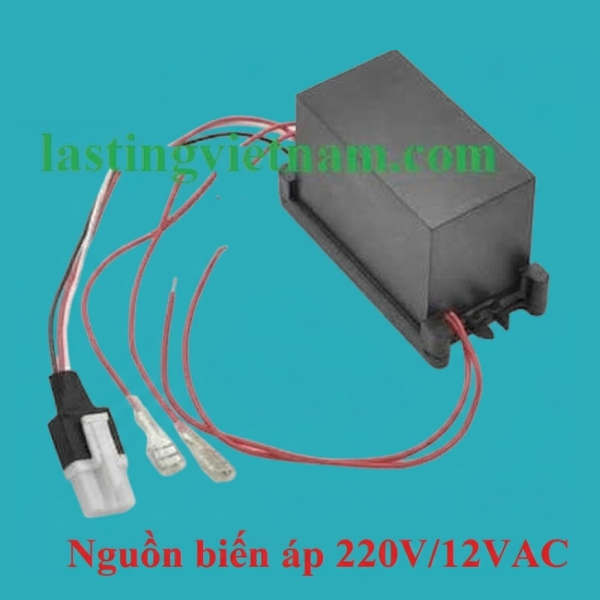 NGUỒN BIẾN ÁP 220V/12V.AC THAY THẾ TƯƠNG THÍCH BỒN TIỂU CẢM ỨNG ÂM LINAX